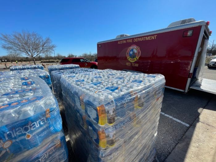Austin Fire Department water distribution