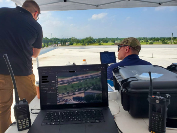 Entombment from a command center